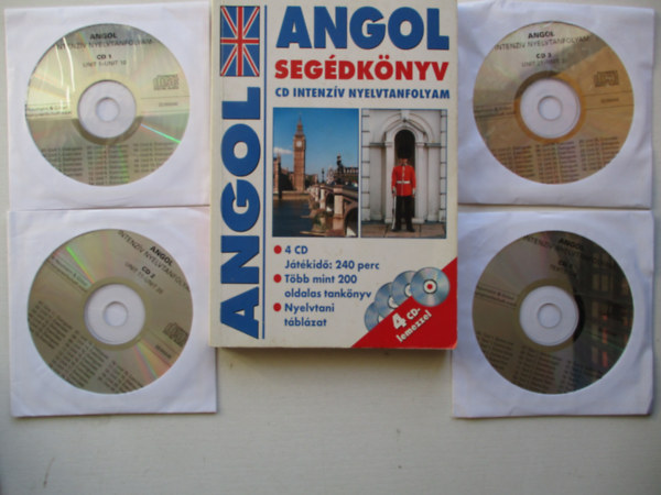 Angol segdknyv CD intenzv nyelvtanfolyam + 4 CD