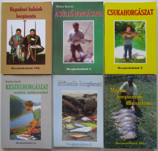 6 db ktet a Horgszhalaink sorozatbl