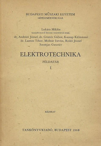 Elektrotechnika pldatr I.