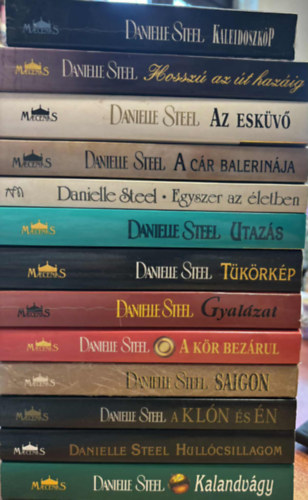 13 db Danielle Steel romantikus ktet