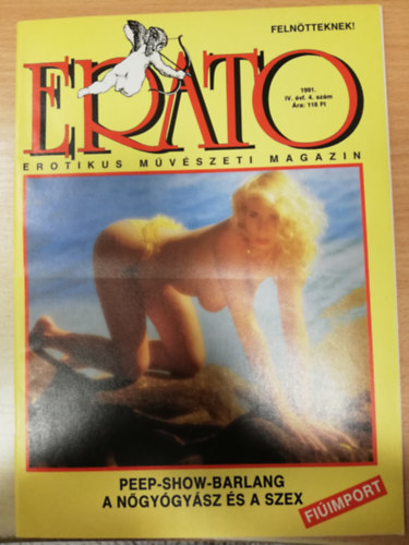 Erato - Erotikus mvszeti magazin, IV. vf. 4. szm (1991)