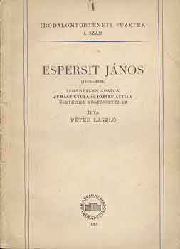 Espersit Jnos 1879-1931