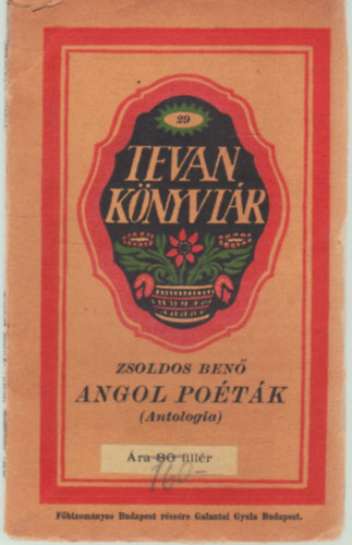 Angol potk ( Antologia)