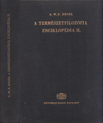 A termszetfilozfia enciklopdia II.
