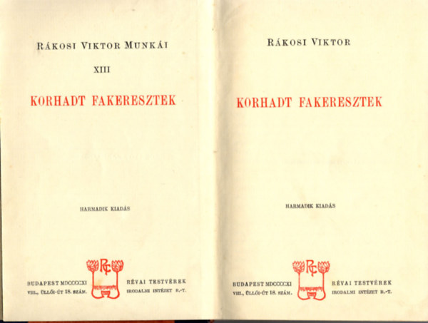 Korhadt fakeresztek