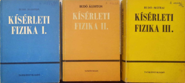 Kisrleti fizika I-III.