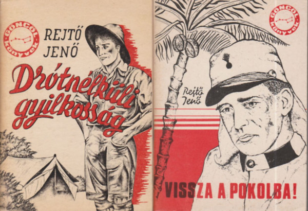 2 db. Gncl-knyvek (Drtnlkli gyilkossg + Vissza a pokolba!)