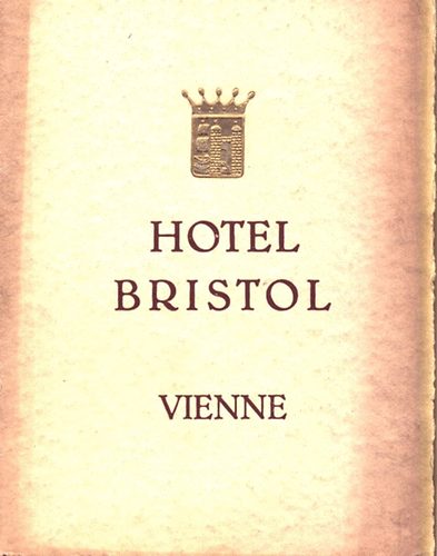 Hotel Bristol (Francia nyelv, 1930-as vek)