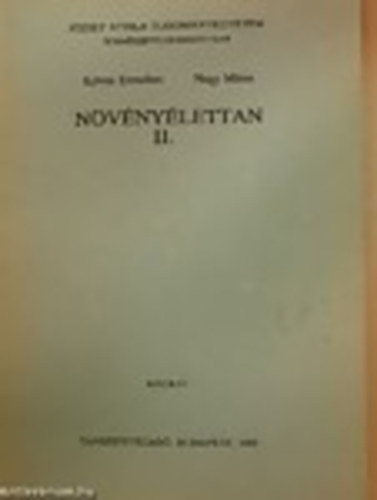 Nvnylettan II. /Kzirat/
