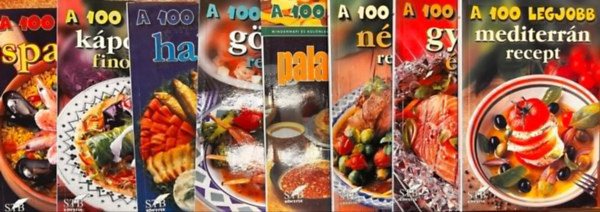 A 100 legjobb - recept knyvcsomag (8 db)