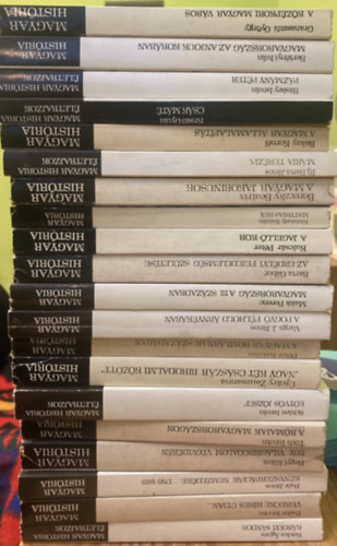 20 db Magyar Hist�ria k�nyvk�tet