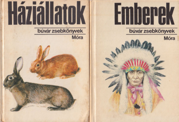 3 db B�v�r zsebk�nyv: Emberek + H�zi�llatok + Bogarak