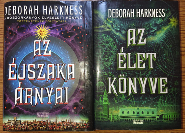 2 knyv eborah Harknesstl: Az jszaka rnyai + Az let knyve