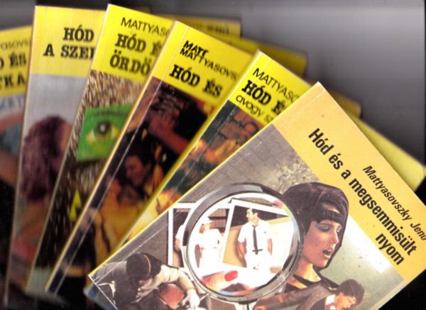 6 db H�D-k�nyv: H�d �s a szokny�k titka + H.�s a szerelem h�h�rai + H.�s a szerencse �rd�ge + H.�s a fura �tlet + H.�s a picinke ember + H.�s a megsemmis�lt nyom