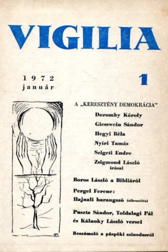 Vigilia 1972. I-XII. Kt ktetben