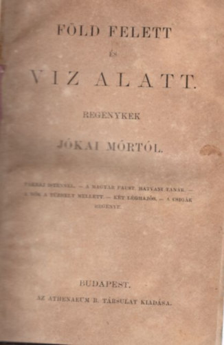 Fld felett s vz alatt (1872)