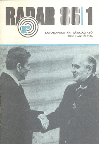 Radar 86/1 - Katonapolitikai tjkoztat (bels hasznlatra)