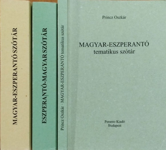 Magyar-eszperant sztr + Eszperant-magyar sztr + Magyar-eszperant tematikus sztr