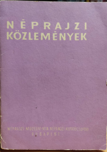 Nprajzi Kzlemnyek XII/1-2.