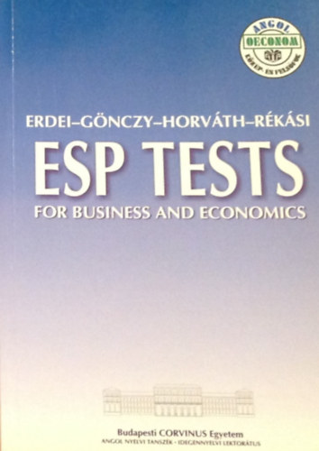 Erdei; Gnczy; Horvth; Rksi - Esp tests for business and economics