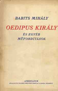 Oedipus kirly s egyb mfordtsok