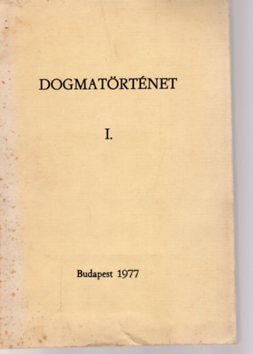 Dogmatrtnet I.