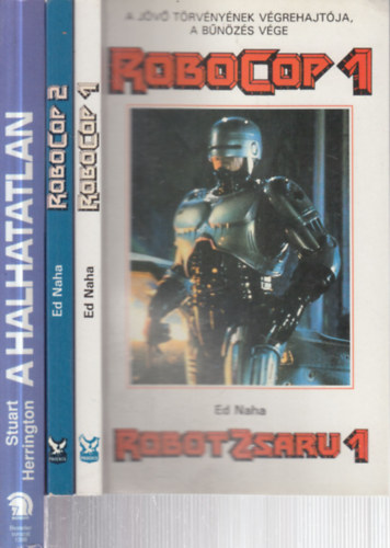 3 db. Robotzsaru (Robotzsaru 1-2. + Robocop- A halhatatlan)