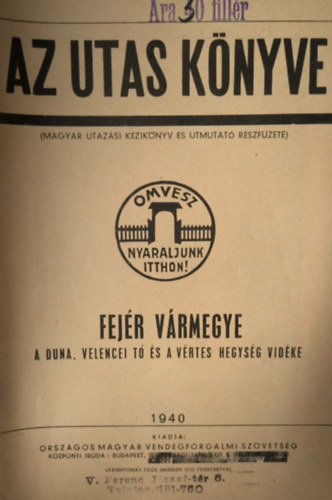 Az utas k�nyve - Fej�r v�rmegye