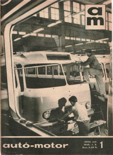 Aut�-motor 1965. XVIII. �vf. 1-24. sz�m egybek�tve