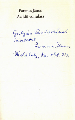 Az id� vonul�sa (dedik�lt)