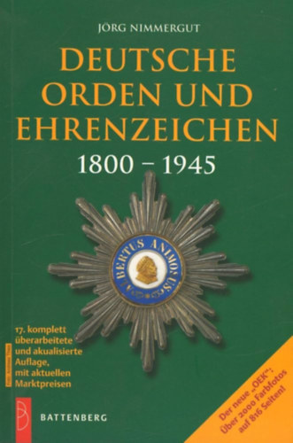 Deutsche Orden und Ehrenzeichen 1800-1945