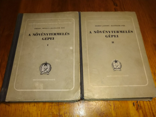 A n�v�nytermel�s g�pei I.-II.