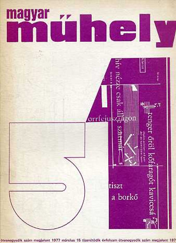 Magyar Mhely 1977 mrcius (15. vf. 51. szm)
