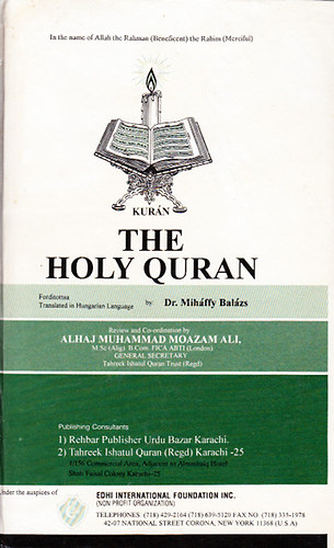 The holy quran - A Szent Korn (magyar-arab)