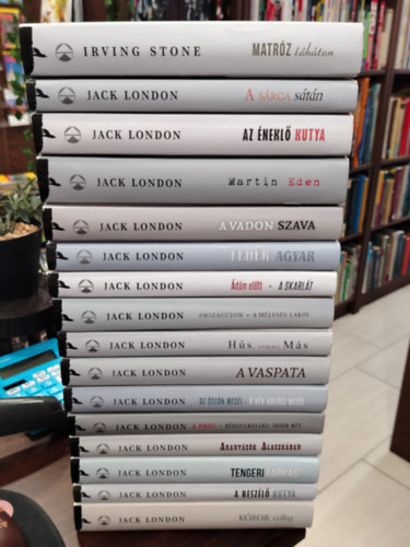 Jack London sorozat 1-16. (Kossuth Kiad�)