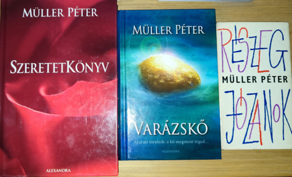 3db Mller Pter knyv - Rszeg jzanok, Varzsk, Szeretetknyv