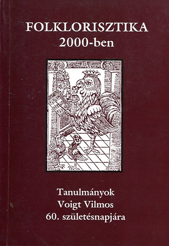 Folklorisztika 2000-ben II. k�tet