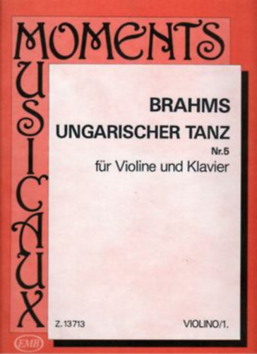 Johannes Brahms - Ungarischer Tanz Nr. 5 fr Violine und Klavier