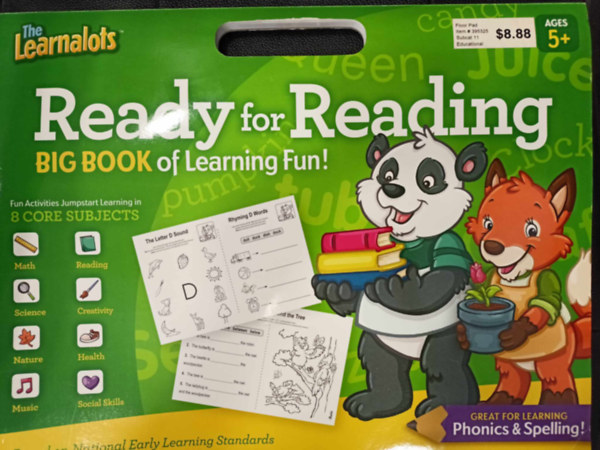 Angol nyelvk�nyv Ready for Ready BIG BOOK of Learning Fun!