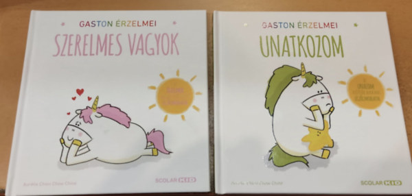 2 db Gaston rzelmei: Szerelmes vagyok + Unatkozom (ScolarKid)