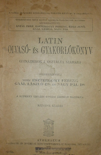 Latin olvas- s gyakorlknyv