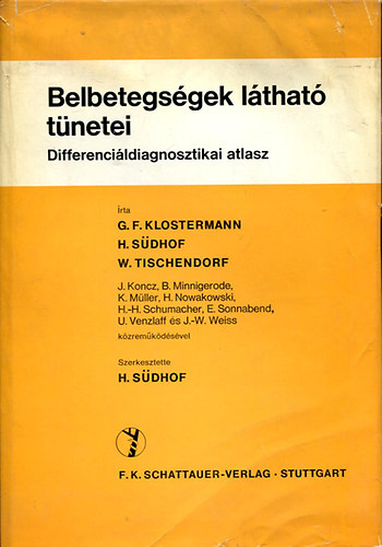 Belbetegs�gek l�that� t�netei (Differenci�ldiagnosztikai atlasz)