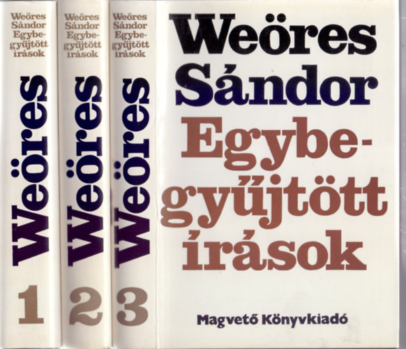 Egybegy�jt�tt �r�sok 1-3. (Harmadik, b�v�tett kiad�s)