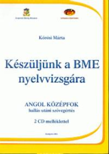 Kszljnk A Bme Nyelvvizsgra - Angol Kf.+2 Cd Halls U.Sz.