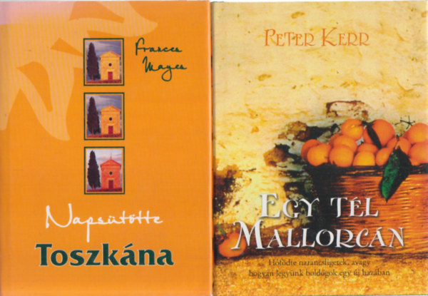 2 db. romantikus regny (Napsttte Toszkna + Egy tl Mallorcn)