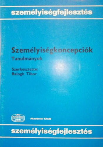 Szemlyisgkoncepcik - Tanulmnyok