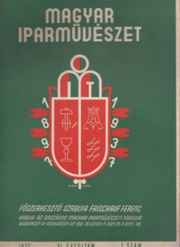 Magyar Iparmvszet 1937/1.szm (XL. vfolyam)