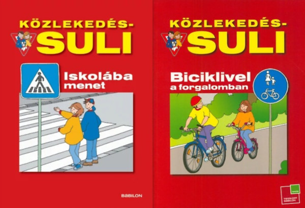2 db K�zleked�s-suli: Iskol�ba menet + Biciklivel a forgalomban