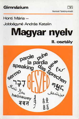 Magyar nyelv II. osztly