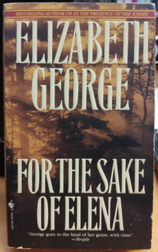 Elizabeth George - For the Sake of Elena